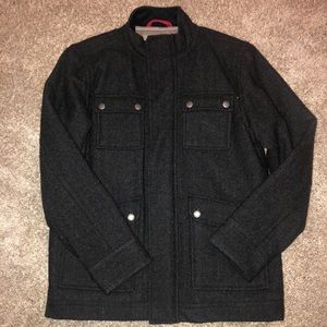 GAP Boys Wool Tweed Coat